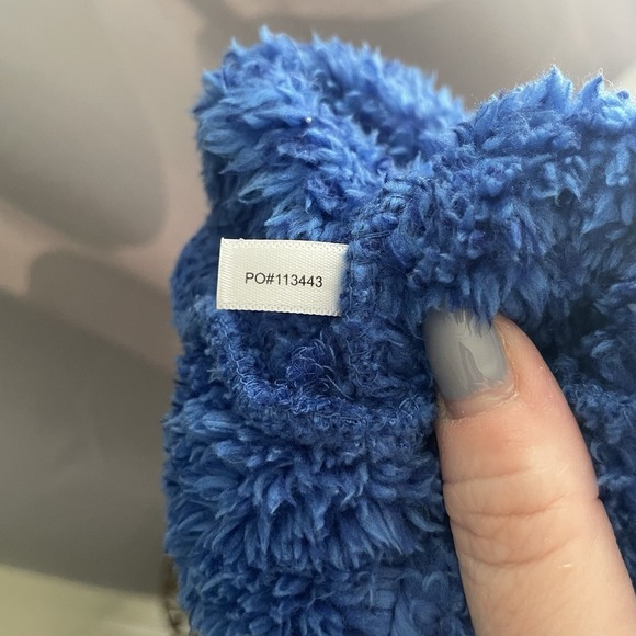 University Of Kentucky UK Sweatshirt Hoodie Kids Size 5/6 Sherpa Fleece Blue NWT - Picture 6 of 8